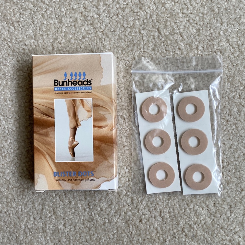 Bunheads Blister Dots (6 gel dots) — NEW IN PACKAGE